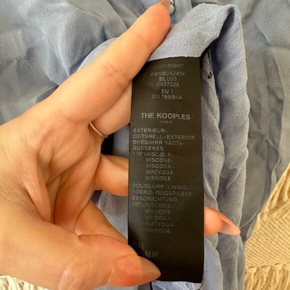 The Kooples Button Front Dress - Picture 4 of 7